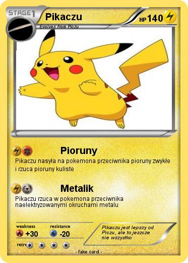 Pokemon Pikaczu