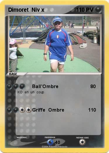 Pokemon Dimoret  Niv x