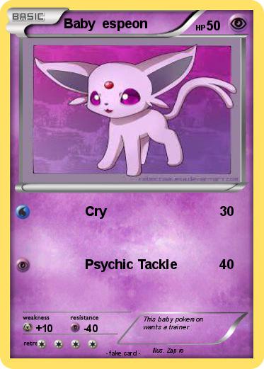 Pokemon Baby  espeon