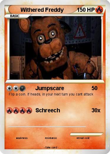 Pokemon Withered Freddy