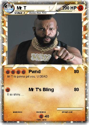 Pokemon Mr T