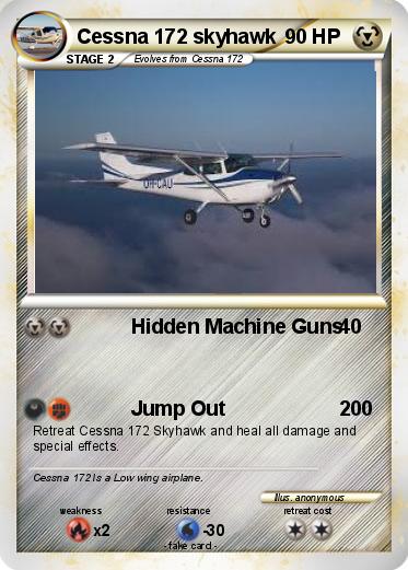 Pokemon Cessna 172 skyhawk