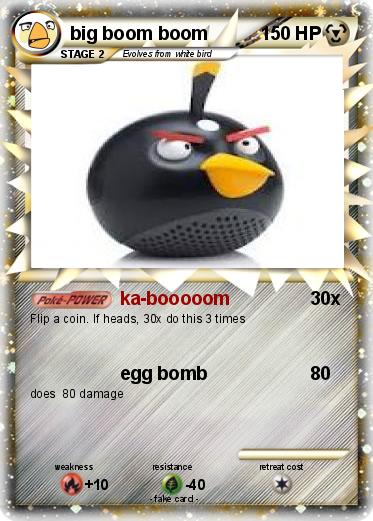 Pokemon big boom boom