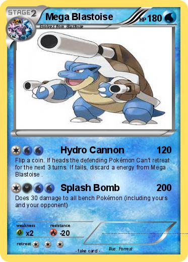 Pokemon Mega Blastoise