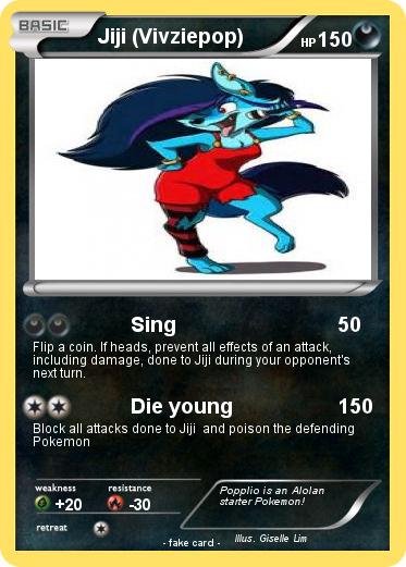 Pokemon Jiji (Vivziepop)