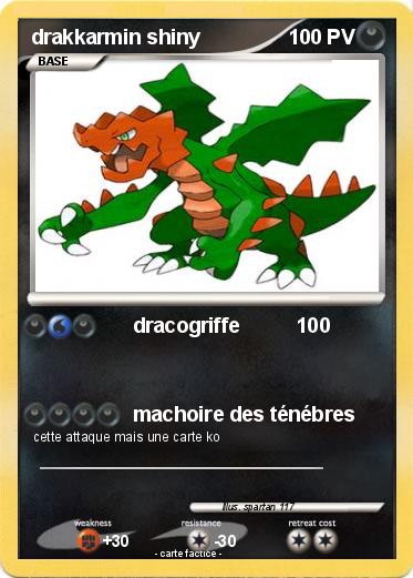 Pokemon drakkarmin shiny