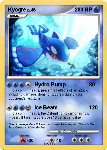 Pokemon Kyogre