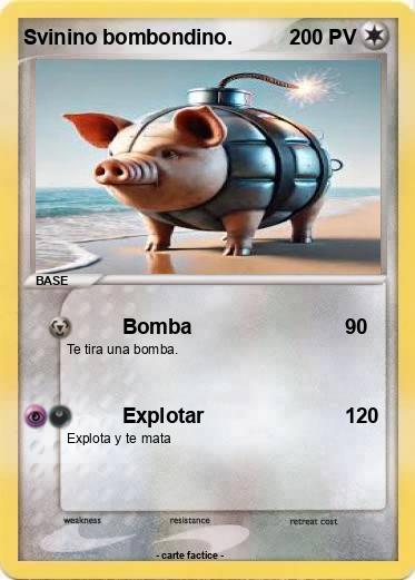 Pokemon Svinino bombondino.