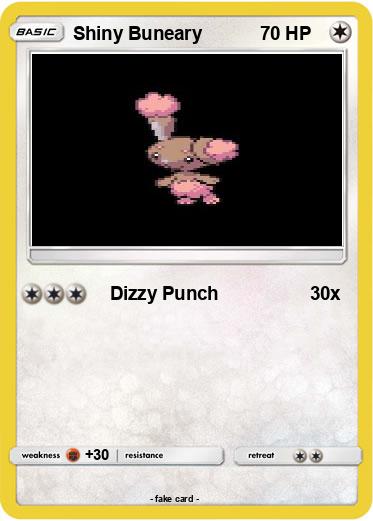 Pokemon Shiny Buneary