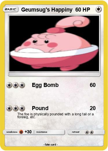 Pokemon Geumsug's Happiny