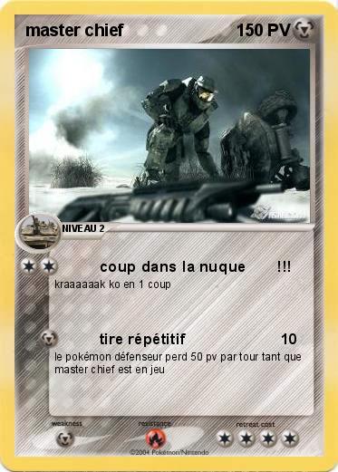 Pokemon master chief