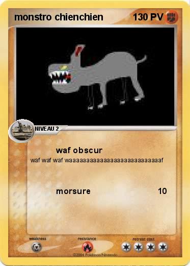 Pokemon monstro chienchien