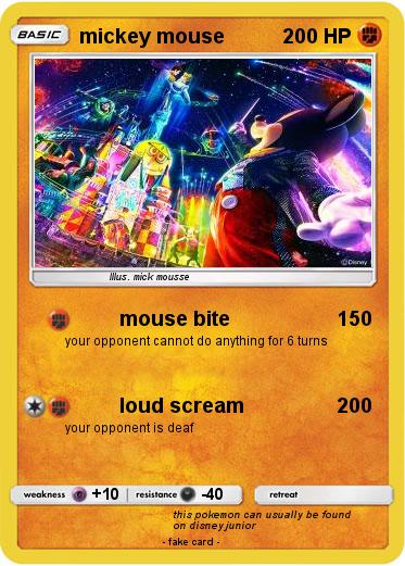 Pokemon mickey mouse