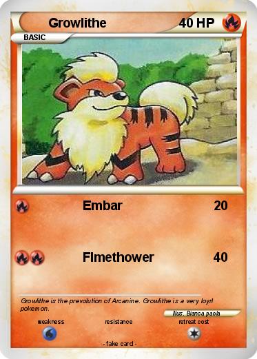 Pokemon Growlithe