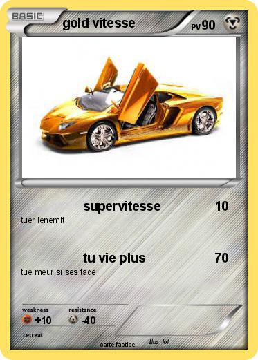 Pokemon gold vitesse