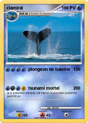 Pokemon clamiral