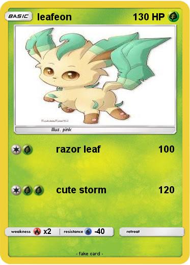 Pokemon leafeon