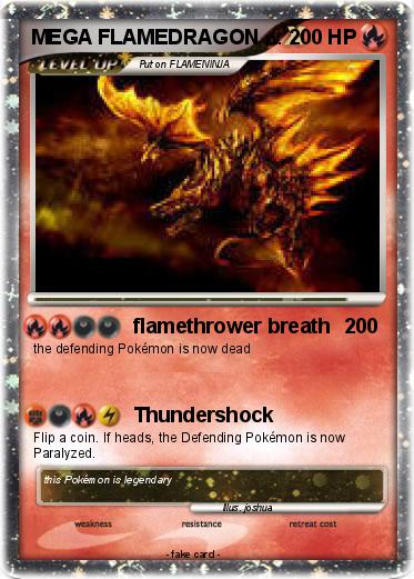 Pokemon MEGA FLAMEDRAGON