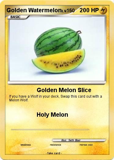 Pokemon Golden Watermelon
