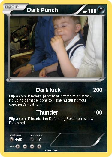 Pokemon Dark Punch