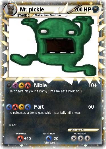 Pokemon Mr. pickle