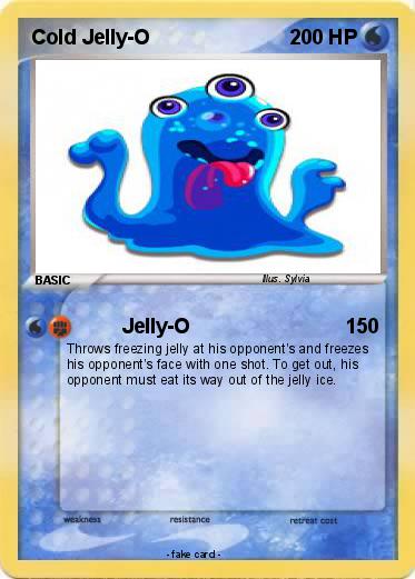 Pokemon Cold Jelly-O