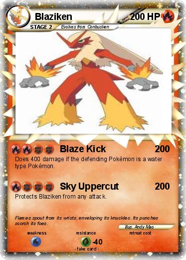 Pokemon Blaziken