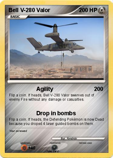 Pokemon Bell V-280 Valor