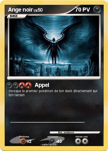 Pokemon Ange noir