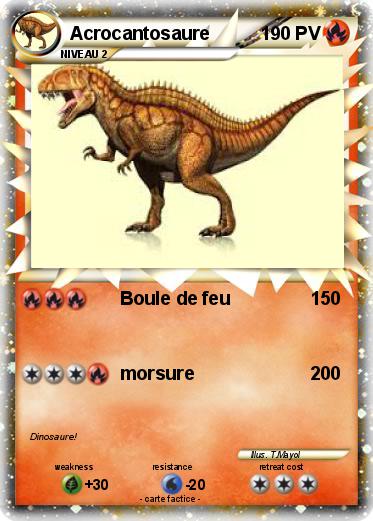 Pokemon Acrocantosaure