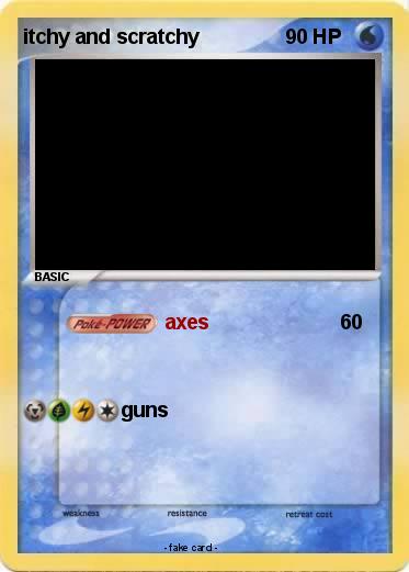 Pokemon itchy and scratchy