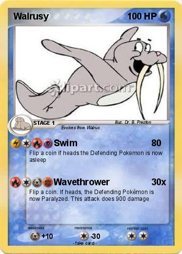 Pokemon Walrusy