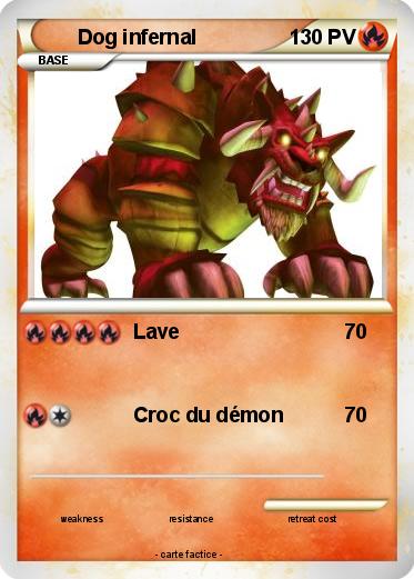 Pokemon Dog infernal