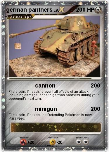 Pokemon german panthers