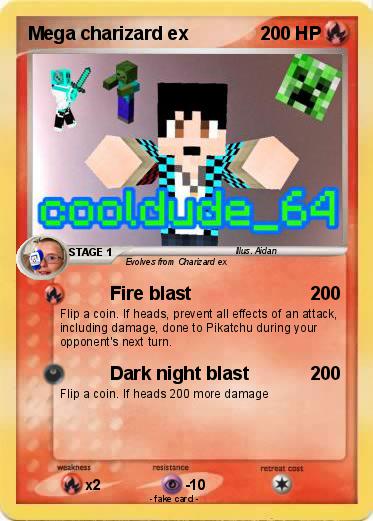 Pokemon Mega charizard ex