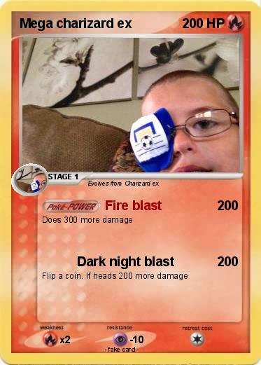 Pokemon Mega charizard ex