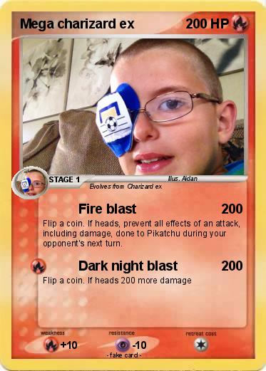 Pokemon Mega charizard ex
