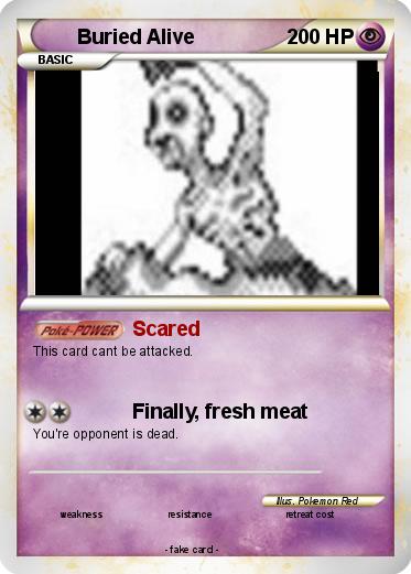 Pokemon Buried Alive