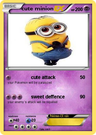 Pokemon cute minion