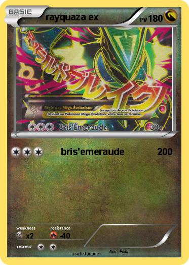Pokemon rayquaza ex