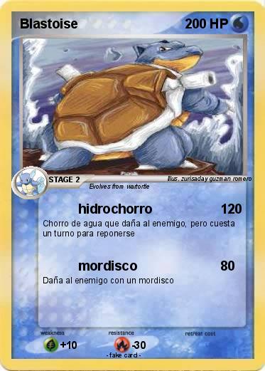 Pokemon Blastoise