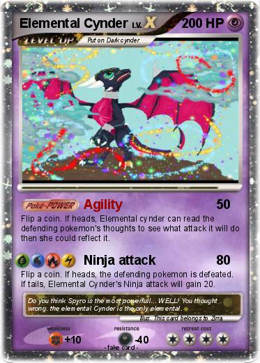 Pokemon Elemental Cynder