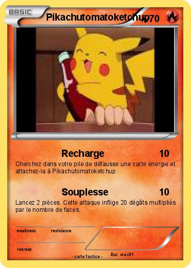 Pokemon Pikachutomatoketchup