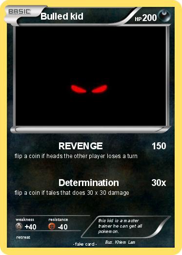 Pokemon Bulled kid