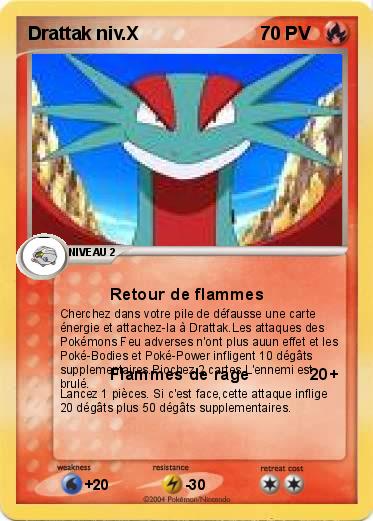 Pokemon Drattak niv.X