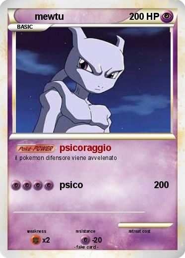 Pokemon mewtu