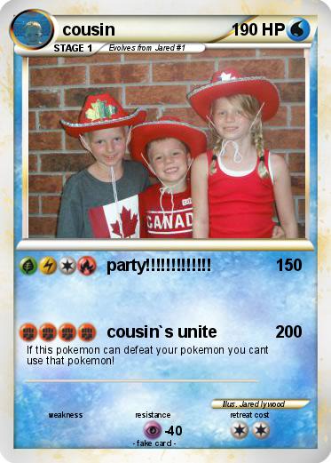 Pokemon cousin