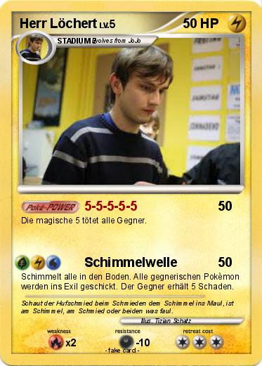 Pokemon Herr Löchert