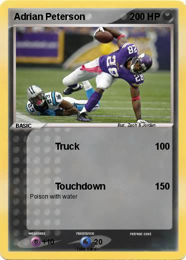 Pokemon Adrian Peterson