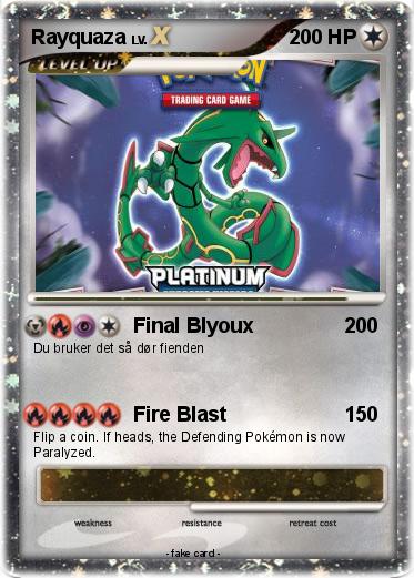 Pokemon Rayquaza